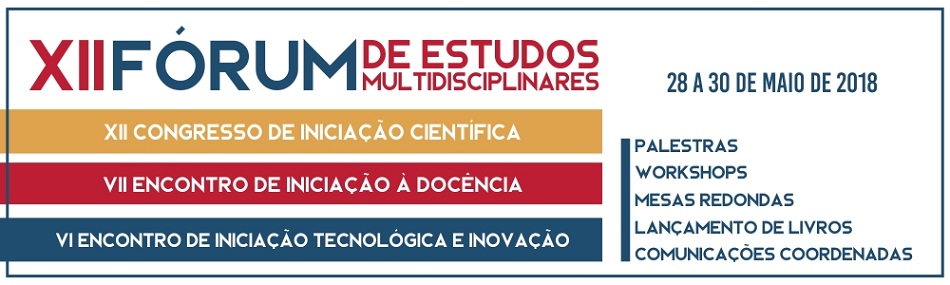 XII Fórum de Estudos Multidisciplinares